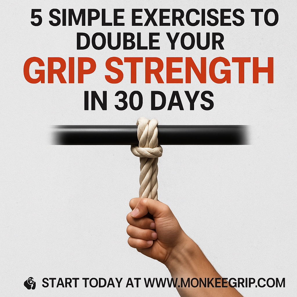 5 Simple Exercises to Double Your Grip Strength in 30 Days
