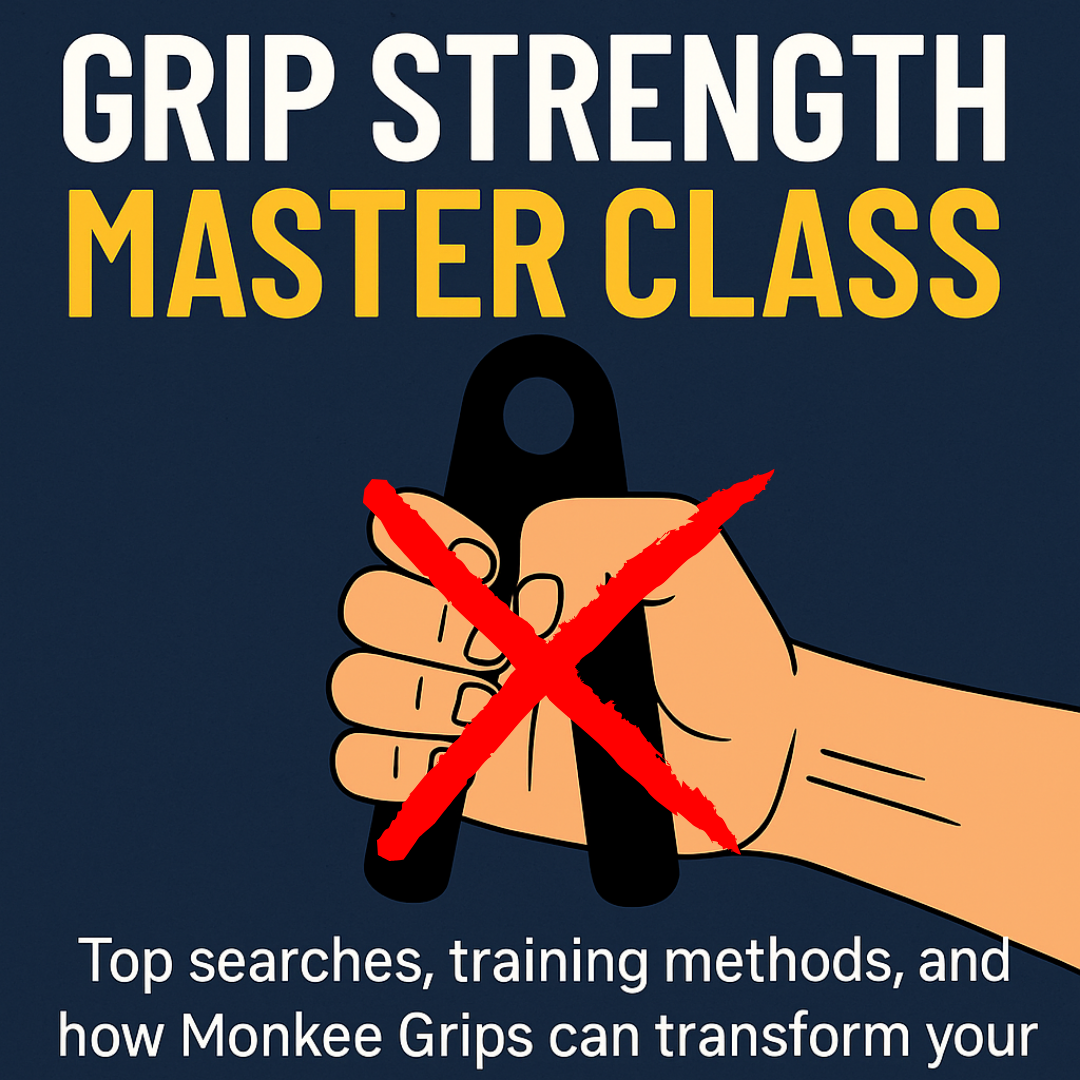 Grip Strength Master Class: Top Searches, Training Methods and How Monkee Grips Can Transform Your Performance