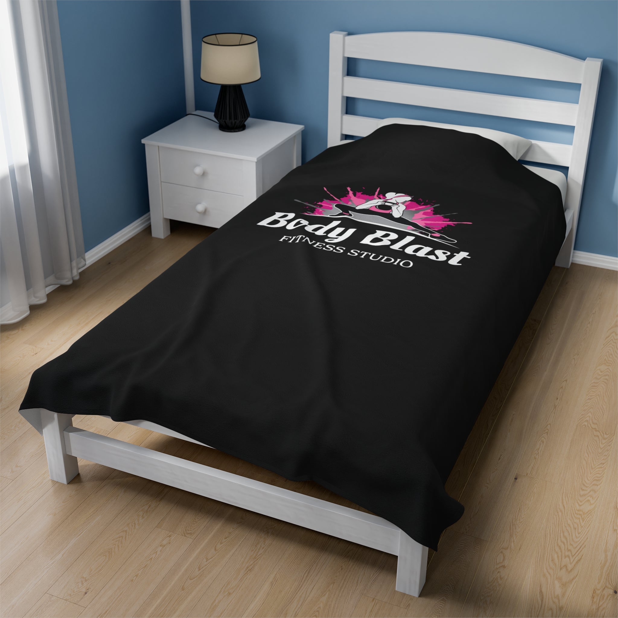Velveteen Body Blast Plush Blanket