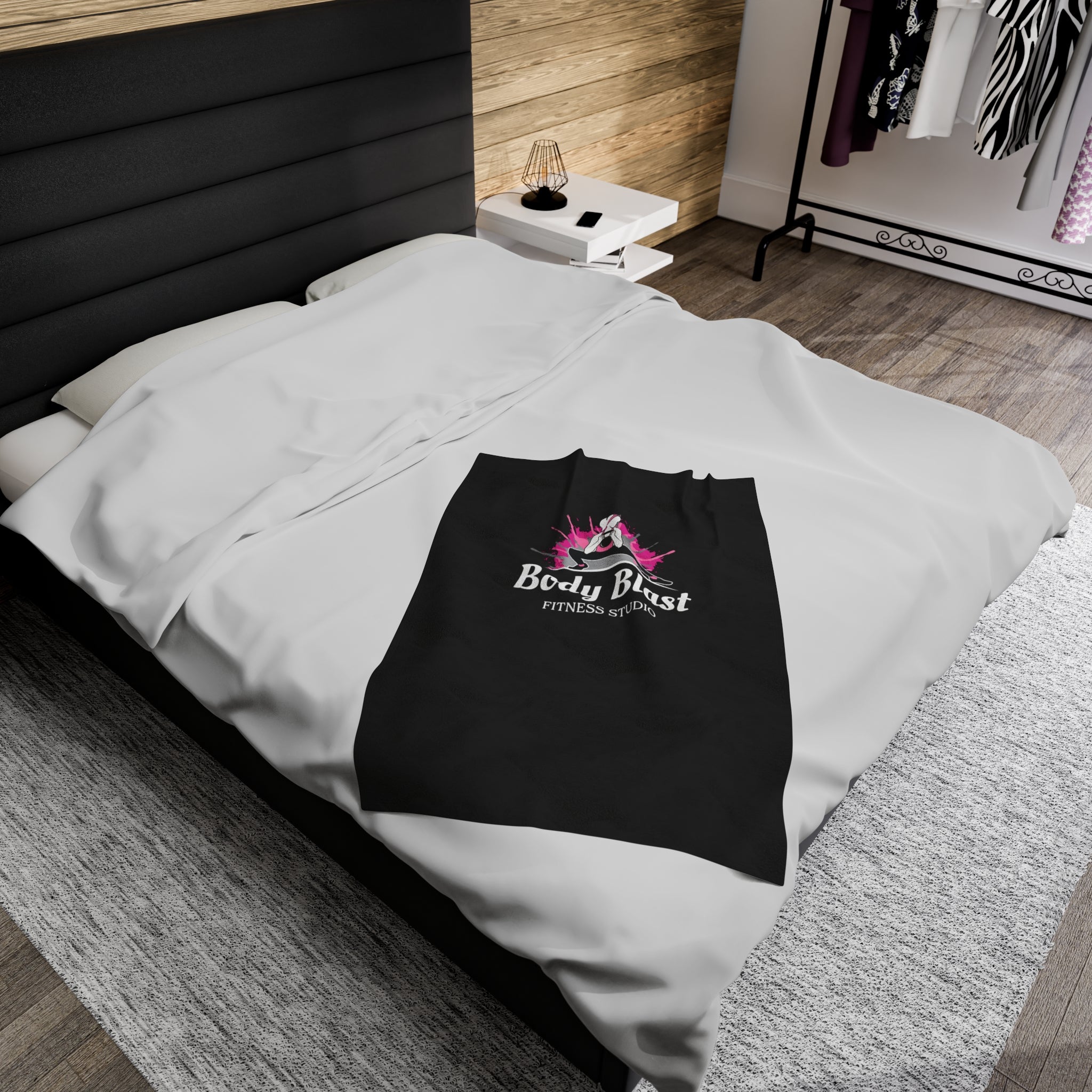 Velveteen Body Blast Plush Blanket